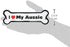 Imagine This Company I Love My Breed Bone Shaped Pet Magnet; Removable Magnets for Cars, Fridges, Lockers & More, Stylish Pet Inspired Car Accesso...