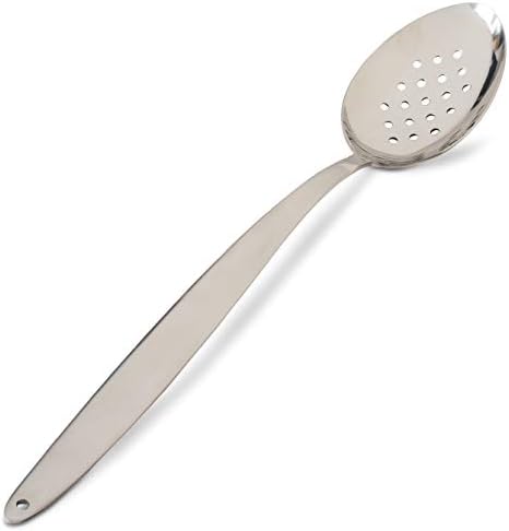 JB Prince Gray Kunz Perforated Spoon - XL...
