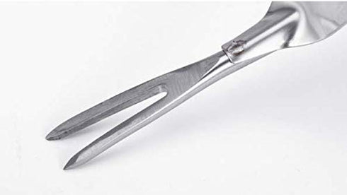1 PCS Stainless Steel Weeder Manual Household Farm Tool Root Extractor Weeder Loose Soil Raising Fork Garden Gardening...