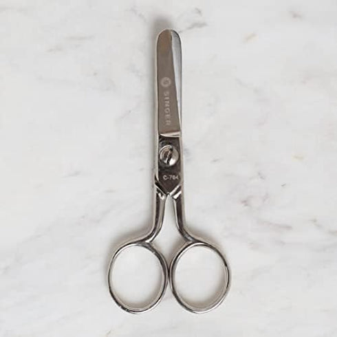 Singer Small Size Round Tip Sewing Scissors - C-704...