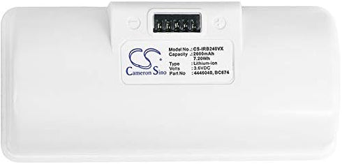 Replacement Battery for iRobot Jet 240 Jet 241 Jet 244 Jet 245 Jet Mopping Robot 4446040 BC674 (2000mAh)...
