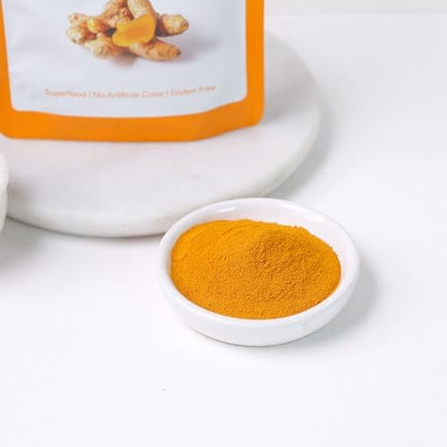 Go-Yogik Lakadong Turmeric Powder-5.3oz, High Curcumin -Lab Tested | Superfood | Traditionally grown, Direct from India....