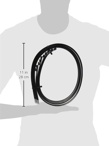 Gardner Bender 45-536UVBSP Heavy-Duty Cable Tie, 36 inch, 180 lb, Electrical Wire and Cord Management, Nylon Zip Tie, 10 Pk, UV Resistant Black...