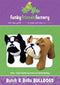 Funky Friends Factory Bulldog Sewing Pattern...