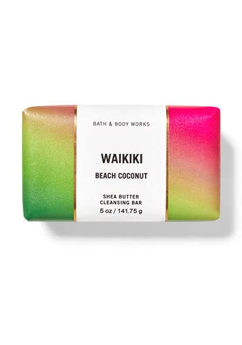 Bath and Body Works Waikiki Beach Coconut Shea Butter ( 5 oz /141 g) Cleansing Bar...