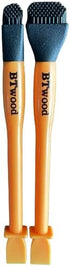BTwood - Set of 2 Silicone Glue Brush 1" and 1/2" - Ideal for Wodworking, Arts, Crafts, Around The Home and Hobbyists....