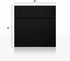 LUXPaper Square Invitation Envelopes | Peel & Press | 6" x 6" | Black Linen | 80lb. Text | 50 Qty...