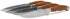 Outset QJ91 Jackson Steakhouse Knife Set, Stainless Steel, 4-Piece...