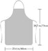 MOMOONNON Dirndl Apron for Women - German Lederhosen Apron for Oktoberfest & Bavarian Kitchen Cooking, Grilling, BBQ & Baking...