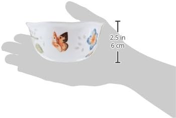 Lenox 806737 Butterfly Meadow Dessert Bowl, Multicolor, 1 Count (Pack of 1)...