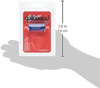 Wilwood Residual Pressure Valve, Compact, 2 lb, 1/8 in NPT Inlet, 1/8 in NPT Outlet, 1.600 in Long, Aluminum, Blue Anodized, Disc Brake, Each...