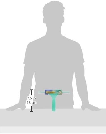 Ettore Squeegee Shower Sqeegee, 11 inches, Aqua...