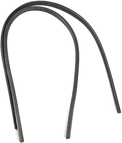 Yahpetes Car Wiper Blade 2 Pcs Windshield Wiper Rubber Strip 32" Car Vehicle Insert Rubber Strip Wiper Blade Natural Rubber Boneless Wiper For Car...