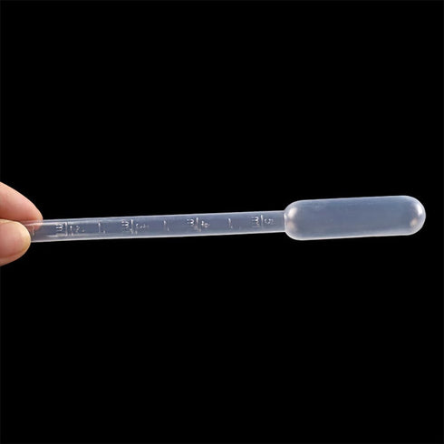 100 Pcs Plastic Transfer Pipettes Transparent Calibrated Droppers Measuring Graduated Pipettes Essential Oil Perfume Pipette Dropper for Science L...