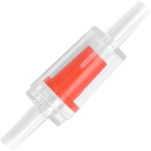 10PCS Red Oxygen Pump Air Line Check Valve Aquarium Air Check Valve Fish Tank Oxygenator One Way Air Check Valve for Aquarium Supplies Accessories...