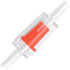 10PCS Red Oxygen Pump Air Line Check Valve Aquarium Air Check Valve Fish Tank Oxygenator One Way Air Check Valve for Aquarium Supplies Accessories...