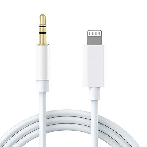 esbeecables Aux Cord for iPhone, Apple MFi Certified Lightning to 3.5mm Aux Cable for Car Compatible for iPhone 14 13 12 11 XS XR X 8 7 6 iPad iPo...