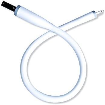 gofanco Flexible & Durable Silicone MFi Certified Charge & sync Cable (White) Compatible with Apple iDevices - 9.8 inches (25cm) (Lightning25cmW)...