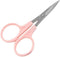 Embroidery Curved Scissors, 1 Pc, Stainless Steel, for Cross Stitch, Sewing, Crafting, Dressmaking, Pink...