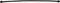 Allstar Performance 24" Coated Braided Brake Line with Size-3 Hose and Size-3 End...