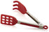 Mini Easy-Grip Waffle Tongs Holder, Non-Slip Handle,Red (1pc Waffle tongs)...