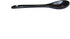 Black 10 pcs Porcelain Egg Spoons Ceramic Spoons 4.7 inch Coffee Dessert Yogurt Tea Milky Tea...