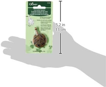 Clover 3105 Yarn Cutter Pendant, Antique Gold...