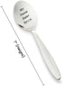 My Peanut Butter Spoon With Two Little Heart - Engraved Spoon Stainless Steel Silverware Flatware Unique Birthday Easter Basket Gifts For Boy Girl...