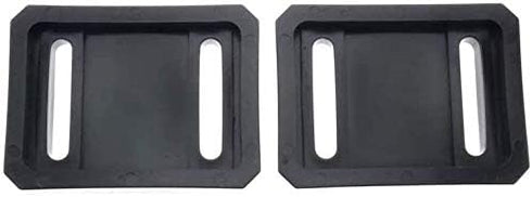 784-5580 Replacement Snowblower Plastic Reversible Skid Slide Shoes with Hardware for 2 MTD 2 Stage Yardman Cub Cadet Snowthrower...