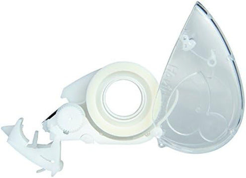 One-handed compact tape dispenser HariMouse (White)...