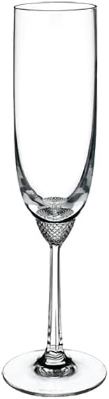 Villeroy & Boch Octavie Flute Champagne, 5.5 oz, Crystal Glass, Transparent...
