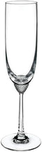 Villeroy & Boch Octavie Flute Champagne, 5.5 oz, Crystal Glass, Transparent...