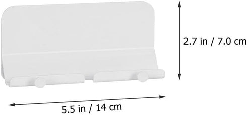 Wall Mobile Phone Holder Phone Holder for Wall Multifunctional Phone Holder Phone Stand with Hook Wall Phone Holder Smartphone Stand Cell Phone Ho...
