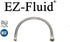 EZ-Fluid (2) 20" Water Supply Line,1/2" Fip x 3/8" Comp LF,Brass Nuts,Universal Stainless Steel Braided Faucet Water Supply Line Connector,Water S...