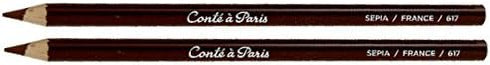 Conté à Paris Artists' Pencils Sepia (Pack of 2)...
