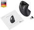 Perixx PERIMICE-713L, Wireless Ergonomic Left Handed Vertical Mouse, 6 Buttons Design, 3 Level DPI, Black, Medium...
