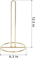 Gold Paper Towel Holder Countertop, OBODING, Kitchen Paper Towel Stand Holder for Kitchen Organization and Storage, Paper Towel Holders for Standa...