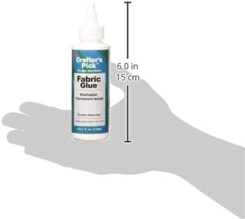 Crafter's Pick 4 oz Fabric Glue, Multicolor...