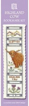 Counted Cross Stitch Bookmark Kit - Highland Cow...