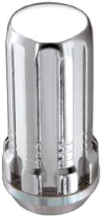 McGard 65340 SplineDrive Chrome (1/2" - 20 Thread Size) Cone Seat Lug Nut, (Set of 4)...