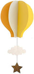 AZOWA Large Size Orange Hot Air Balloon Decorations Pack of 8...