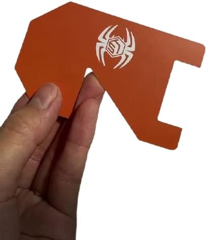 Wallet Shim - Credit Card Size Tool | Cool Gadgets for Men and Women: PVC Wallet Card - Orange...