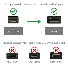Master Cables Extra Long 10 Foot Micro HDMI HD Video Cable for GoPro and Other Action Camera - Compatible with Hero 3, Hero 4, Hero 5, Hero 5 Blac...
