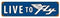 Live To Fly Vintaged Metal Sign...
