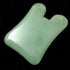 Jade Gua Sha Scraping Massage Tool, Real Jade Stone Gua Sha Board for Full Body Relax Spa Acupuncture, Natural Trigger Point Deep Tissue Therapy T...