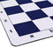 Standard Vinyl Roll Up Chess Boards - Professional Club & Tournament Chess Boards (2.25" Square, Blue Rubber)...