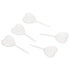 150pcs 4ml Plastic Droppers Pipettes,Heart-Shaped Plastic Squeeze Pipette,Lab Supply for Strawberries, Cupcake, Chocolate, Birthday Party...