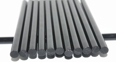 20pcs Black Hot Melt Glue Sticks, 11mm x 190mm...