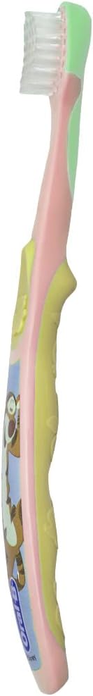 Oral-B Baby Manual Toothbrush, Pooh Characters, 0-3 Years Old, Extra Soft (Characters Vary) - Pack of 2...