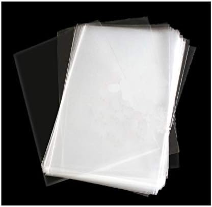 Clear Vinyl 3 x 5 Inch Recipe Protectors, 48 Sheets Recipe Refill Pages Card Covers Recipe Holders, Set of 48 (Not Included Cards)...